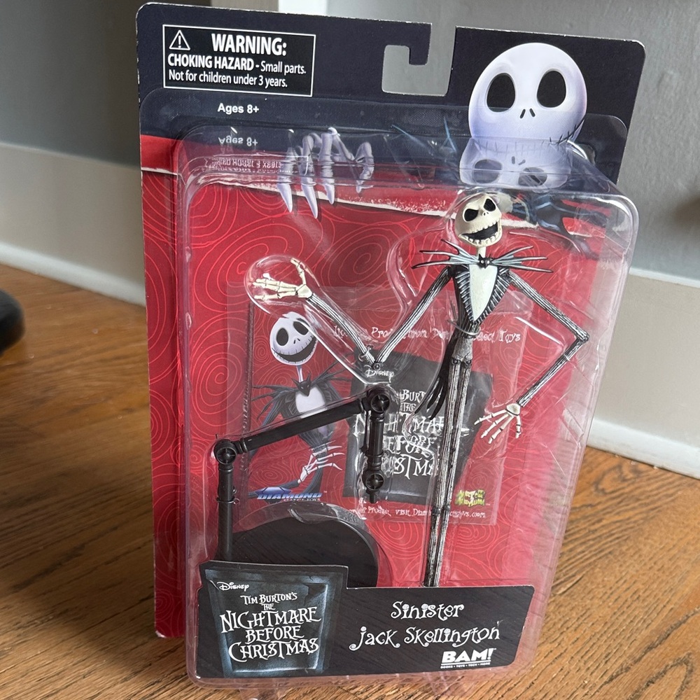 Disney Nightmare Before Christmas “Sinister Jack Skellington” Figure 2017